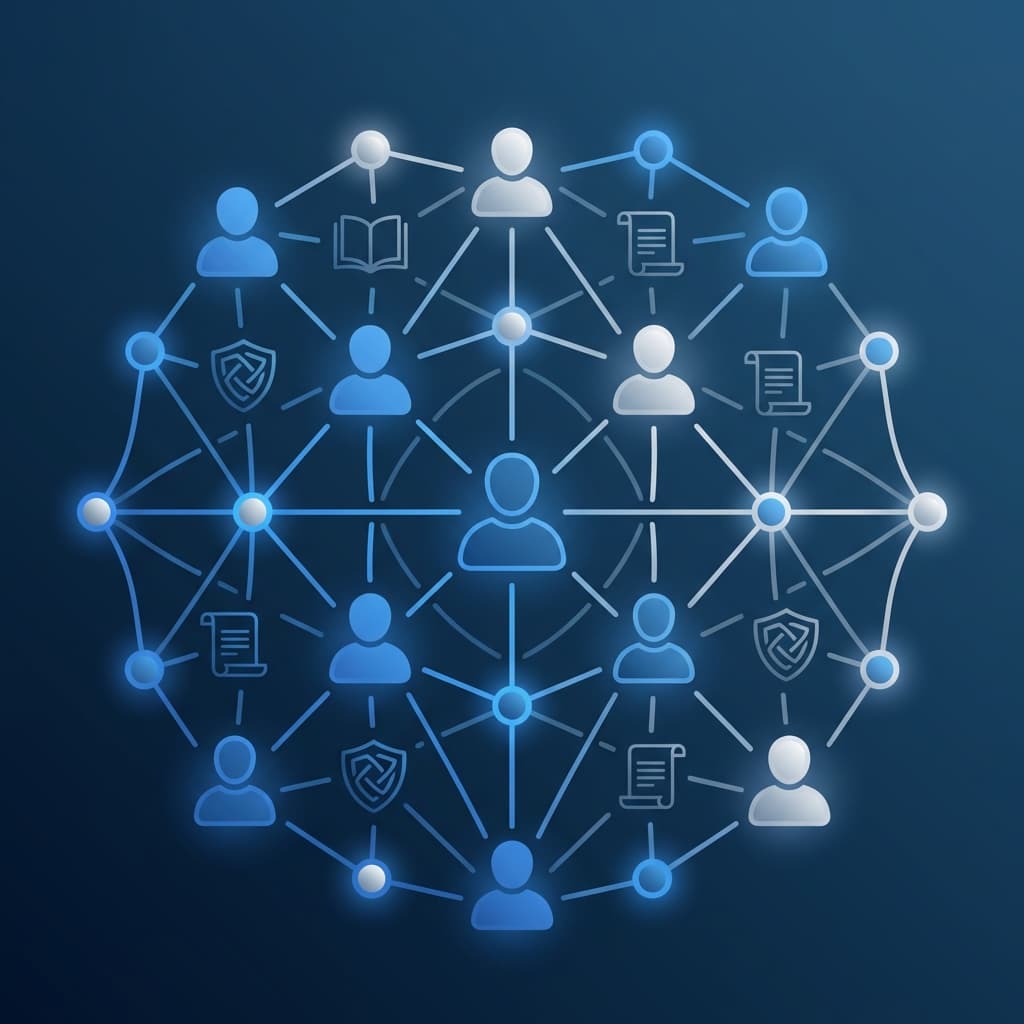 Academic community network - anonymous scholars connected in a decentralized research integrity network